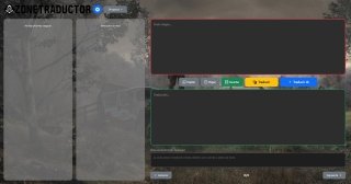 Ventana principal del programa sin proyecto cargado